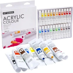 Art Rangers Acrylic Colour Set - 24 Colors, 12 ml Each