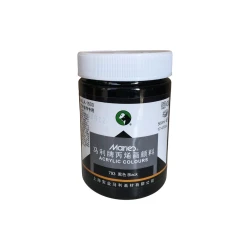 Marie's Acrylic Colour - Black, 500 ml