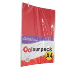 Multicolored Cardstock Pack 10 Assorted Colors A4 Size High-Quality Craft Paper for School Projects, DIY, Scrapbooking &amp; Design