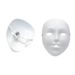 Cardboard Mask for Kids Sturdy Craft Mask Made from High-Quality 15 cm Cardboard Safe for Ages 3+ Ideal for DIY, Crafts, and Decorations