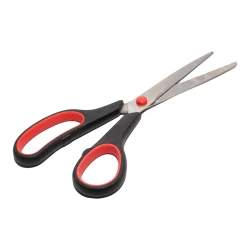 Stainless Steel Scissors 20 cm (8-Inch) Sharp Blades with Anti-Slip Comfort Grip Multi-Purpose for Office, School &amp; Home Durable &amp; Stylish Design