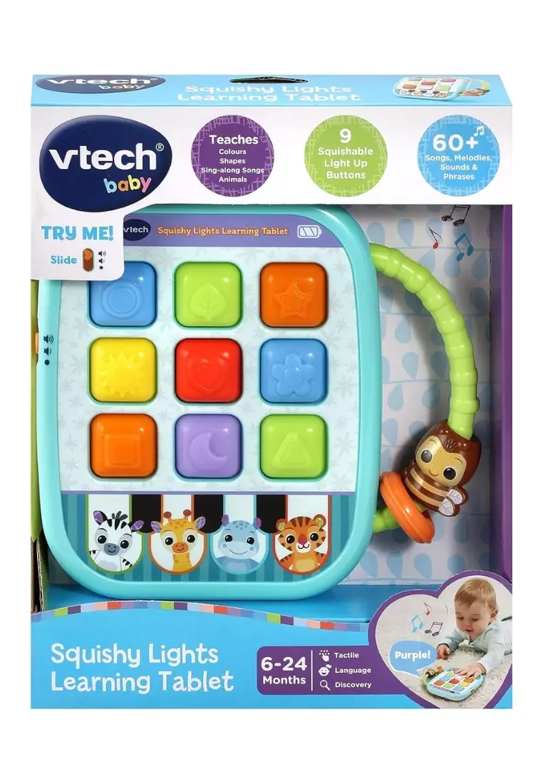 VTech Squishy Lights Learning Tablet – Interactive Educational Toy