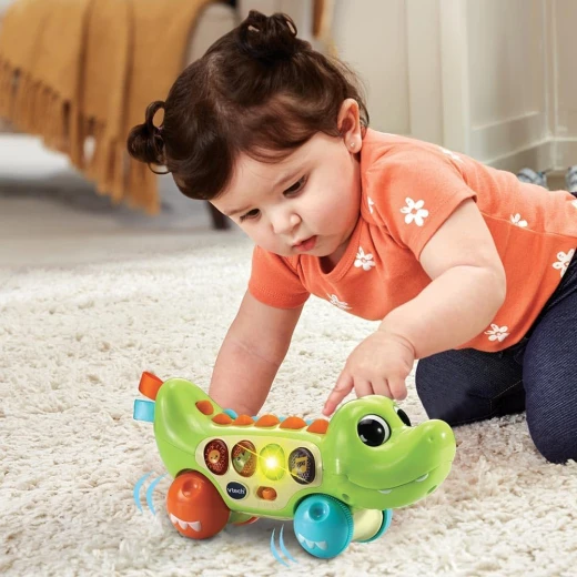VTech Squishy Spikes Alligator – Sensory Learning Toy - VTech - Image 5