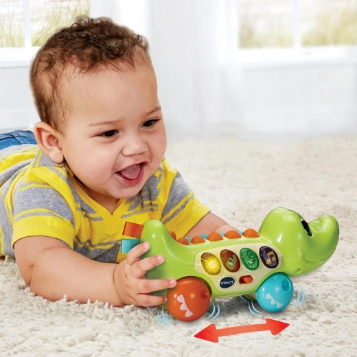 VTech Squishy Spikes Alligator – Sensory Learning Toy - VTech - Image 4