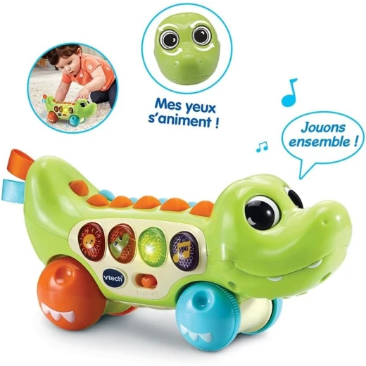 VTech Squishy Spikes Alligator – Sensory Learning Toy - VTech - Image 7