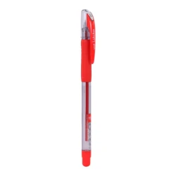 Uni-Ball Lakubo Ballpoint Pen, 1.0 mm Tip, Red Ink, Smooth Free Flow Writing, Ergonomic Grip, Stainless Steel Tip for Long-Lasting Performance (SG100M-RD)