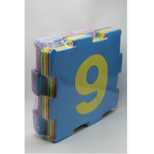 Puzzle Mat with Numbers – Foam Interlocking Play Mat Puzzle Mat with Numbers – Foam Interlocking Play Mat