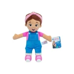 Spin Master Ms. Rachel Plush Doll Soft Toy for Kids, Pink Shirt, Blue Denim Overalls, Pink Shoes, Pink Headband Accessory, Ages 3+ - Spin Master