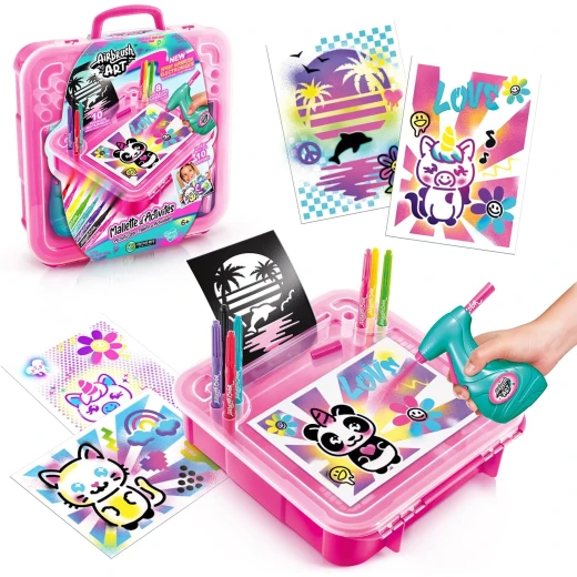 Airbrush Art Studio Set – Interactive Creative Kit for Kids Airbrush Art Studio Set – Interactive Creative Kit for Kids