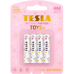Tesla Toys GIRL AAA Batteries -4 pcs