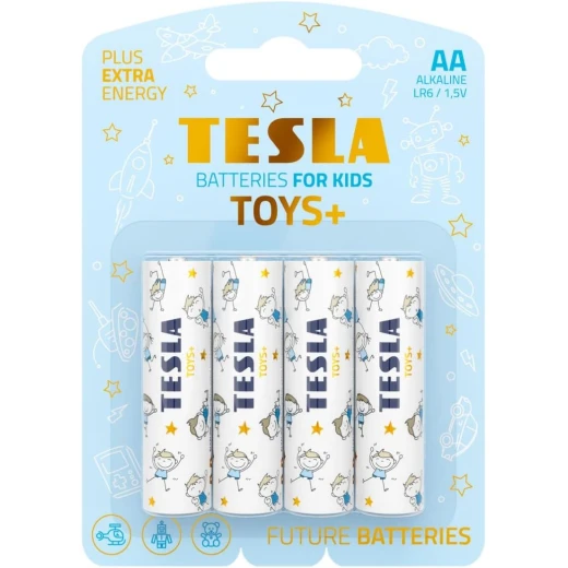 Tesla Toys BOY AA Batteries - 4 pcs