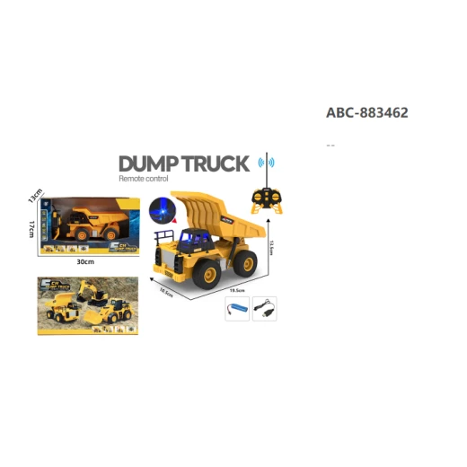 Remote Control Dump Truck Toy – 5CH Edition Remote Control Dump Truck Toy – 5CH Edition