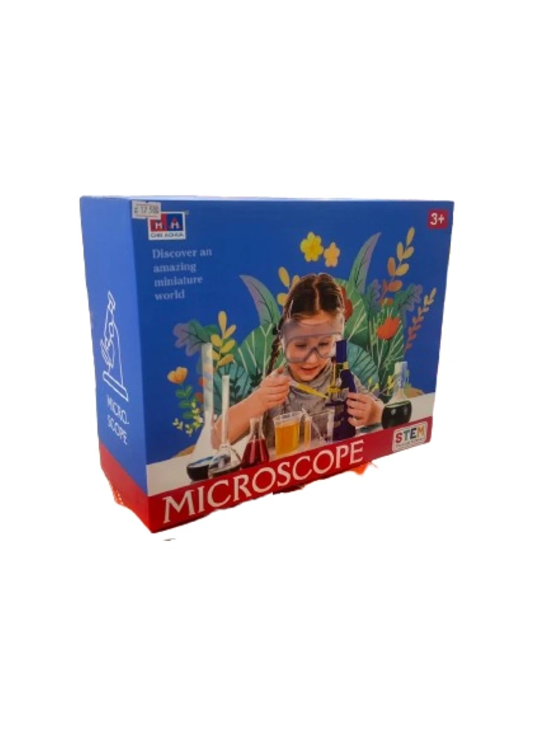 Educational Microscope Set for Kids with Accessories