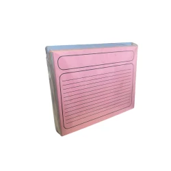Ruled Note Cards,15 × 11.5 cm, 100 Sheets, Pink