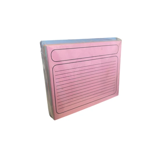 Ruled Note Cards,15 × 11.5 cm, 100 Sheets, Pink
