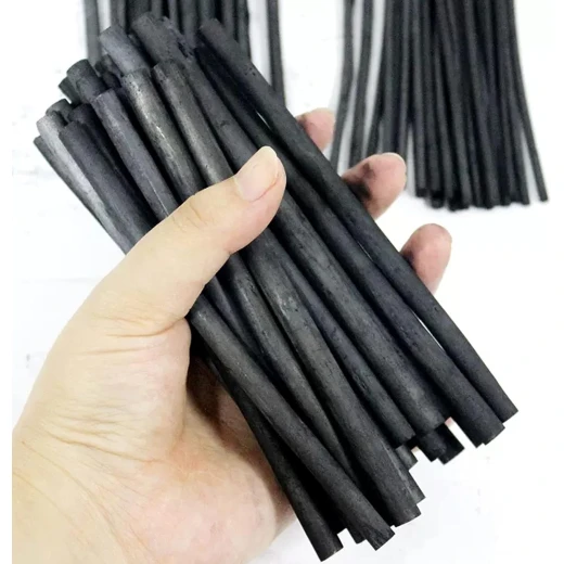 Natural Willow Charcoal – 25 Pieces – 13.5 × 0.7 cm – Cylindrical Tube Packaging Natural Willow Charcoal – 25 Pieces – 13.5 × 0.7 cm – Cylindrical Tube Packaging