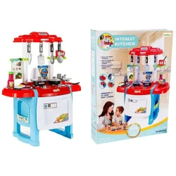 Interest Kitchen Toy Set for Kids – With Cookware &amp; Accessories – Model WD-B18