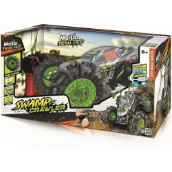 Maisto Swamp Crawler R/C Car, Off-Road Edition, Model 82546, USB Rechargeable, 1:16 Scale