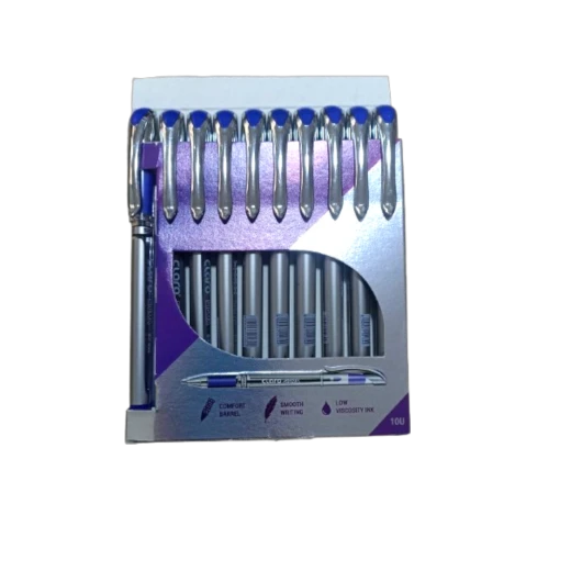 Claro Black Pen Pack - 10 Pens for School & Office Claro Black Pen Pack - 10 Pens for School & Office