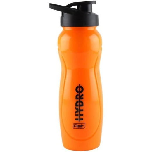 FLAIR HYDRO Insulated Water Bottle – Small – Orange with Black Lid