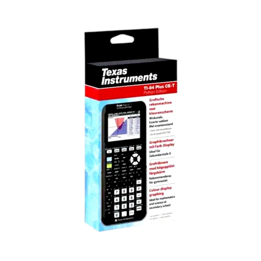 Graphic Calculator Ti-84 Plus Ce-t Python Edition Black