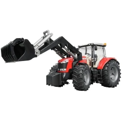 Bruder Massey Ferguson 7600 Tractor Toy - Realistic Farm Play