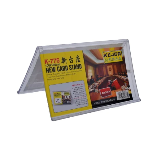Kejea Acrylic L-Shape Display Stand 4.5x7.5cm