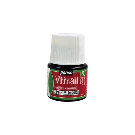 Pebeo Vitrail 45ml Decorative Glass Paint - Transparent Colors Pebeo Vitrail 45ml Decorative Glass Paint - Transparent Colors