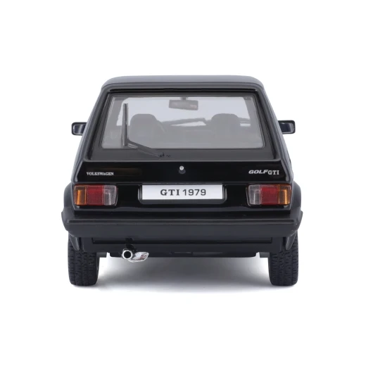 Bburago 1:24 فولكس واجن VW Golf Mk1 GTI 1979 أسود نموذج مصبوب - Image 5