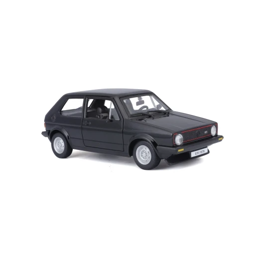 Bburago 1:24 فولكس واجن VW Golf Mk1 GTI 1979 أسود نموذج مصبوب - Image 7