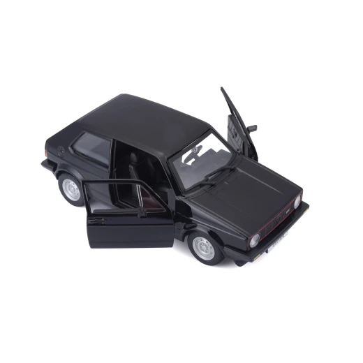 Bburago 1:24 فولكس واجن VW Golf Mk1 GTI 1979 أسود نموذج مصبوب - Image 11