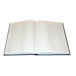 دفتر يوميات مكتب باسيل فرير 17x24.5 سم 192 ورقة 3 أعمدة مرقمة