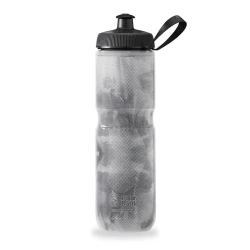 Polar Bottle Sport Insulated Water Bottle - BPA-Free, Sport &amp; Bike Squeeze Bottle with Handle (Fly Dye - Monochrome, 20 oz)