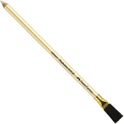 Faber-Castell Perfection Eraser Stick with Brush - White Ink Eraser