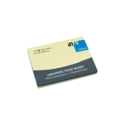 INFO NOTES 100x75mm Yellow - 100 Sheets - Repositionable