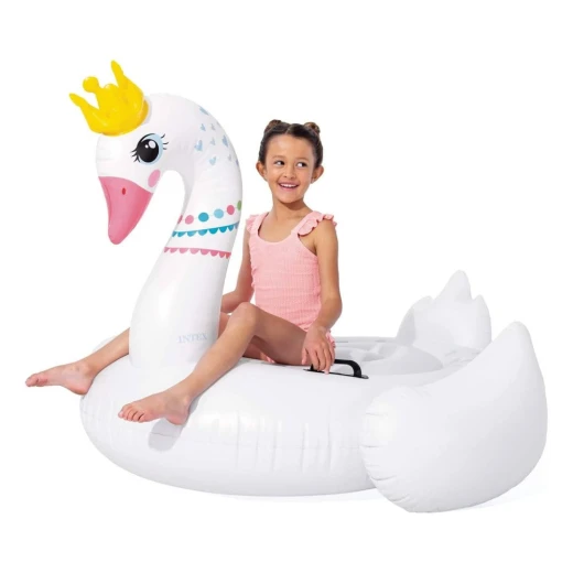 Intex Majestic Swan Ride-On Float for Pools &amp; Lakes - 142cm - Intex - Image 3