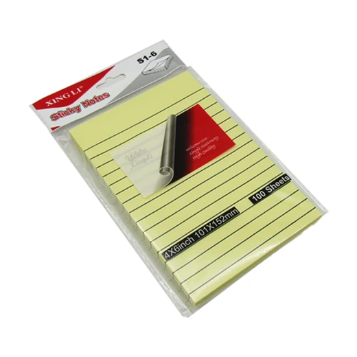 Post-It Lined Sticky Notes 4x6 Inch - Colorful & Organized Post-It Lined Sticky Notes 4x6 Inch - Colorful & Organized