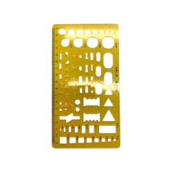 Electric Engineering Template 30cm - Precise Drawing Tool