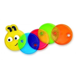 Hape Color Mix Caterpillar Toy - Durable Wooden Toy for Toddlers