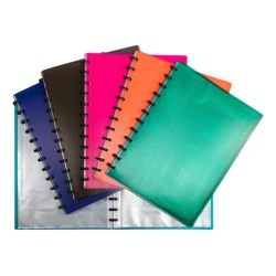 Goldin A4 Folder with 20 Sleeves Green Spiral - Chanyi