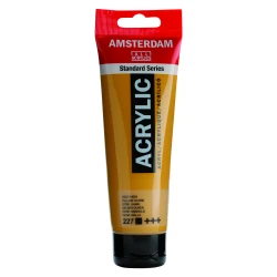 Mendels Yellow Ochre Acrylic Paint - Thick Consistency, Excellent Lightfastness
