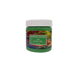 Maries Acrylic Paint Green Mid 250ml - High Quality Art Supplies