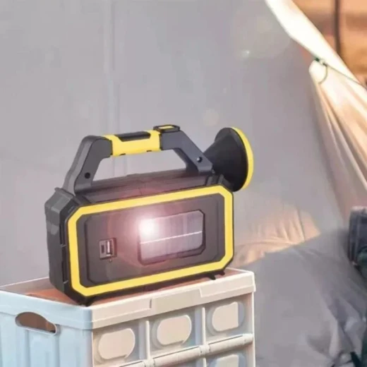 DAKA Solar Powered HS-8036 Emergency Flashlight - Reliable &amp; Portable - Image 2