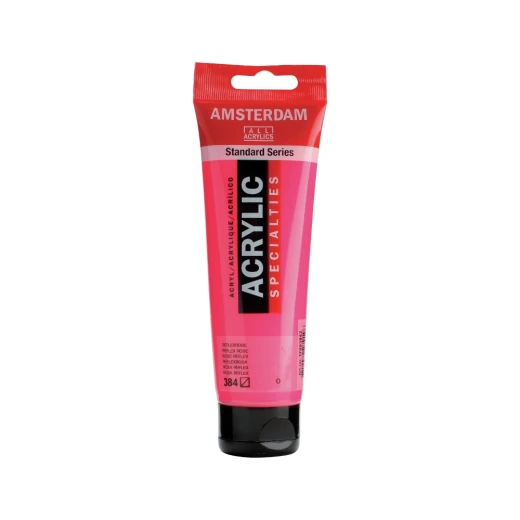 Amsterdam Mendels Reflex Rose Acrylic Paint - Thick Consistency, Lightfast, Versatile Amsterdam Mendels Reflex Rose Acrylic Paint - Thick Consistency, Lightfast, Versatile