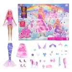 Mattel Barbie Advent Calendar with Doll &amp; Surprises for Holiday Fun &amp; Gifting - Barbie