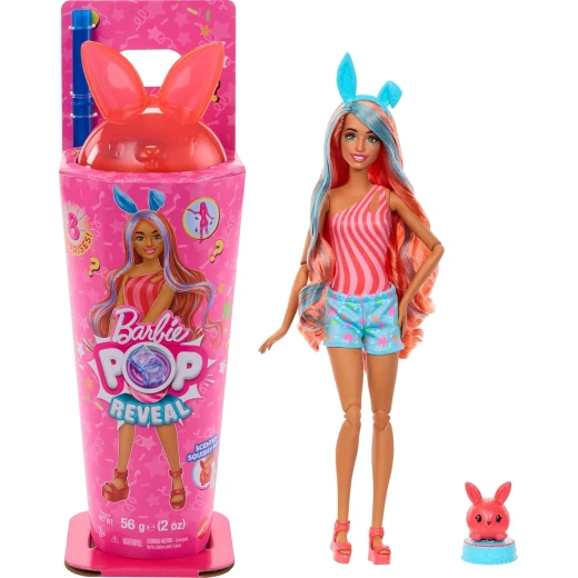 Mattel Barbie Pop Reveal Bright Bunny Doll & Accessories Set for Kids Imaginative Play Scented Toy Mattel Barbie Pop Reveal Bright Bunny Doll & Accessories Set for Kids Imaginative Play Scented Toy