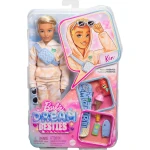Mattel Barbie Dream Besties Ken Fashion Doll with Summer Accessories, Blonde Hair, Skateboard &amp; Imaginative Play - Barbie