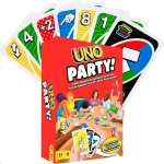 Mattel UNO Party Card Game for 6-16 Players | Family Fun - Mattel