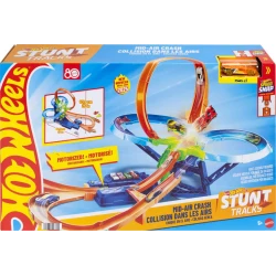 Mattel Hot Wheels Mid Air Multi Crash Playset Racing Fun for Kids 37 Piece Set Target Exclusive