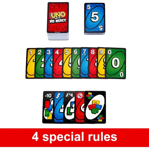 Mattel UNO Show 'em No Mercy Card Game - Family Fun - Mattel - Image 2